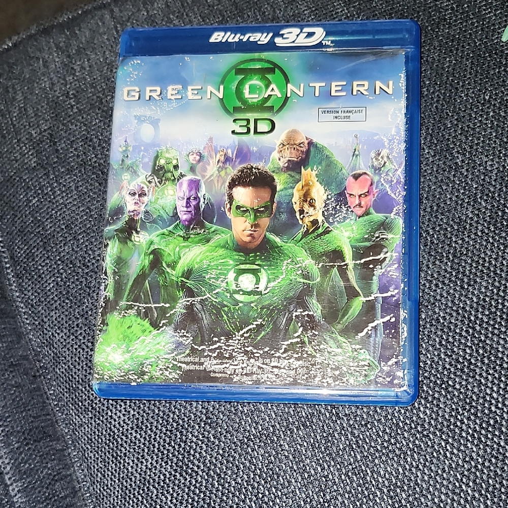 Green Lantern 3D Blu-ray
